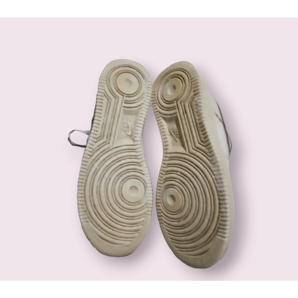 Nike Air Force 1 Low Summit White Metallic Red Bronze 314219-129 SZ 7Y - Picture 11 of 12